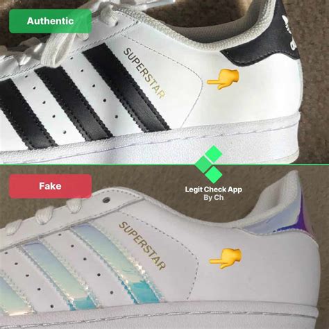 how to spot fake superstar shoes|adidas superstar genuine leather.